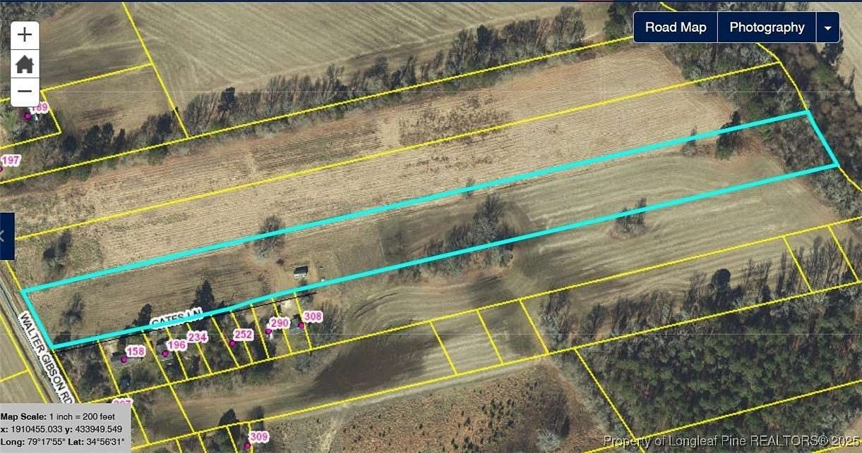 5.4 Acres of Residential Land for Sale in Raeford, North Carolina