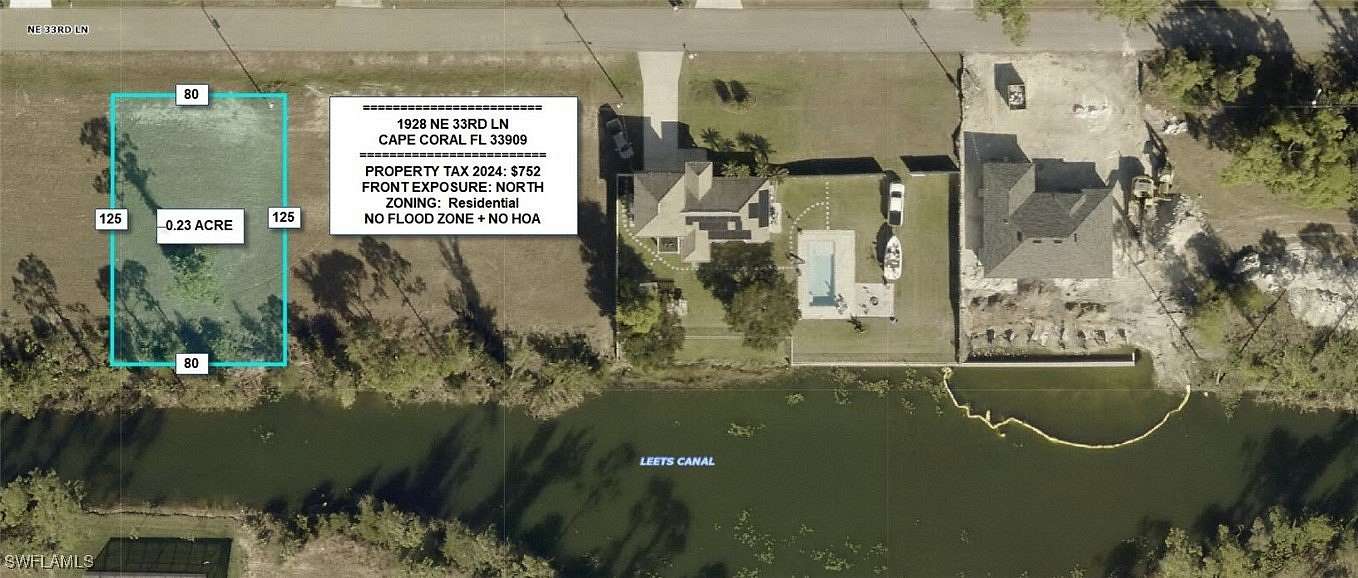 0.23 Acres of Residential Land for Sale in Cape Coral, Florida