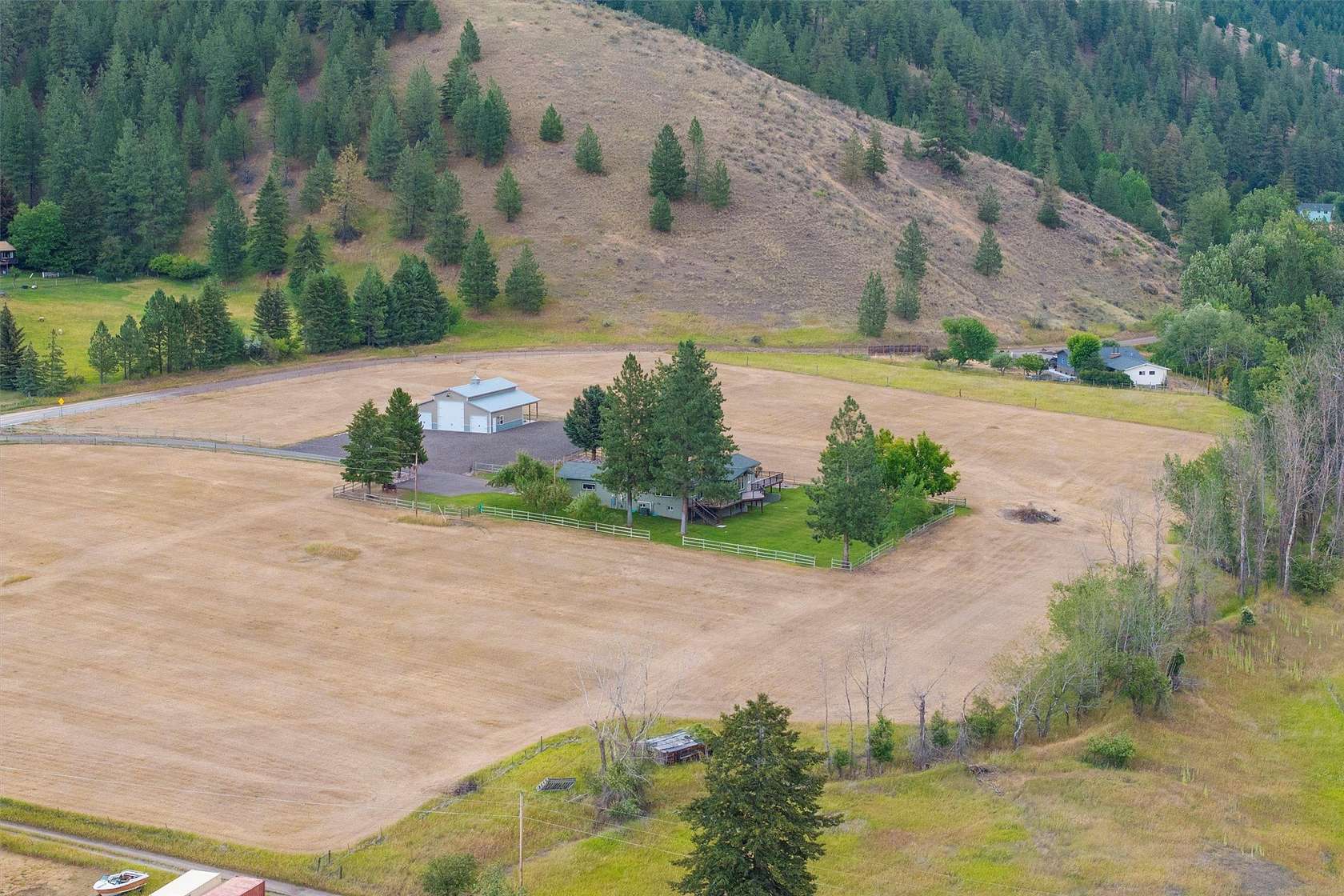 44.2 Acres of Land with Home for Sale in Missoula, Montana