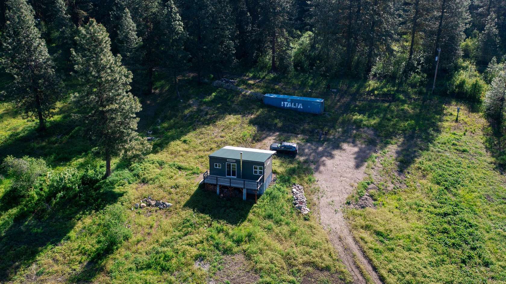 23.4 Acres of Land with Home for Sale in Inchelium, Washington