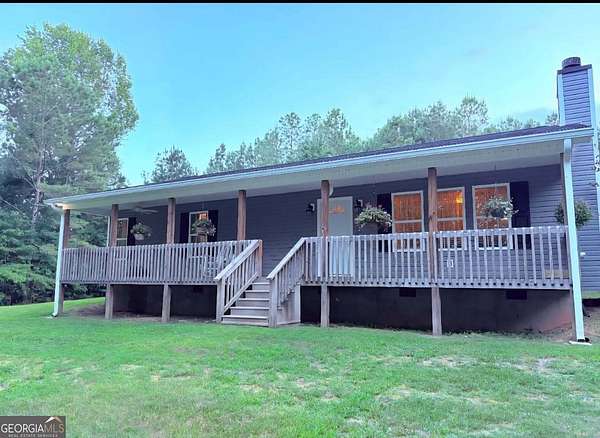 32 Acres of Recreational Land with Home for Sale in Franklin, Georgia