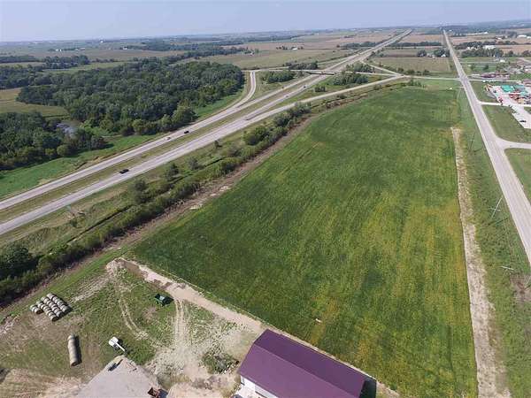 1.24 Acres of Commercial Land for Sale in Hills, Iowa