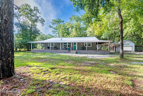 4 Acres of Residential Land with Home for Sale in Brooker, Florida