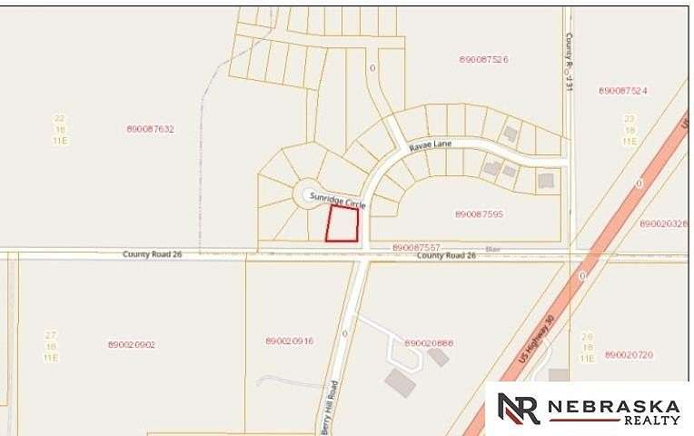 Residential Land for Sale in Blair, Nebraska