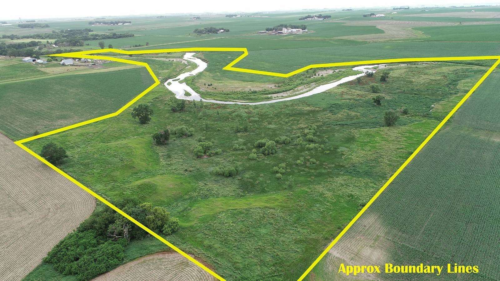 56.8 Acres of Recreational Land & Farm for Auction in Doon, Iowa