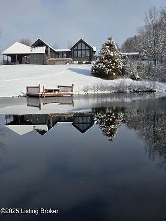 9.16 Acres of Residential Land with Home for Sale in Taylorsville, Kentucky