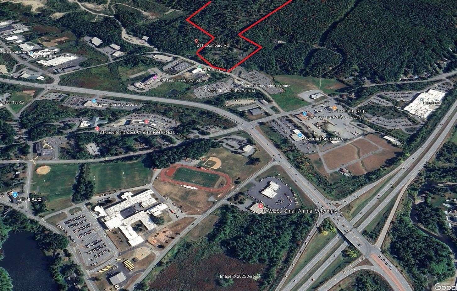 50.6 Acres of Land for Sale in Lebanon, New Hampshire