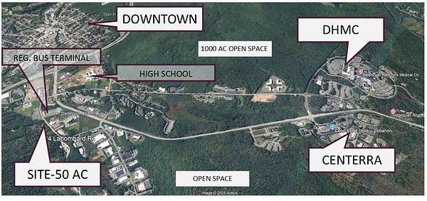50.6 Acres of Land for Sale in Lebanon, New Hampshire