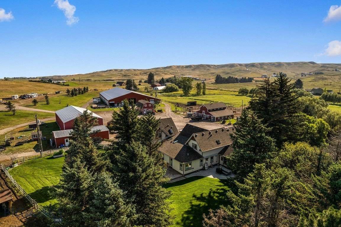 96.5 Acres of Land with Home for Sale in Manhattan, Montana