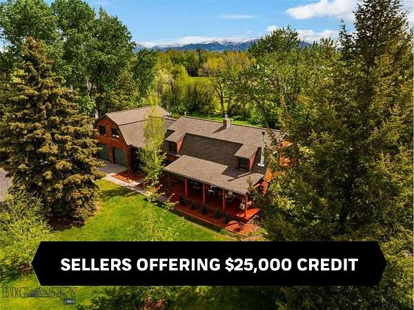 2.43 Acres of Residential Land with Home for Sale in Bozeman, Montana