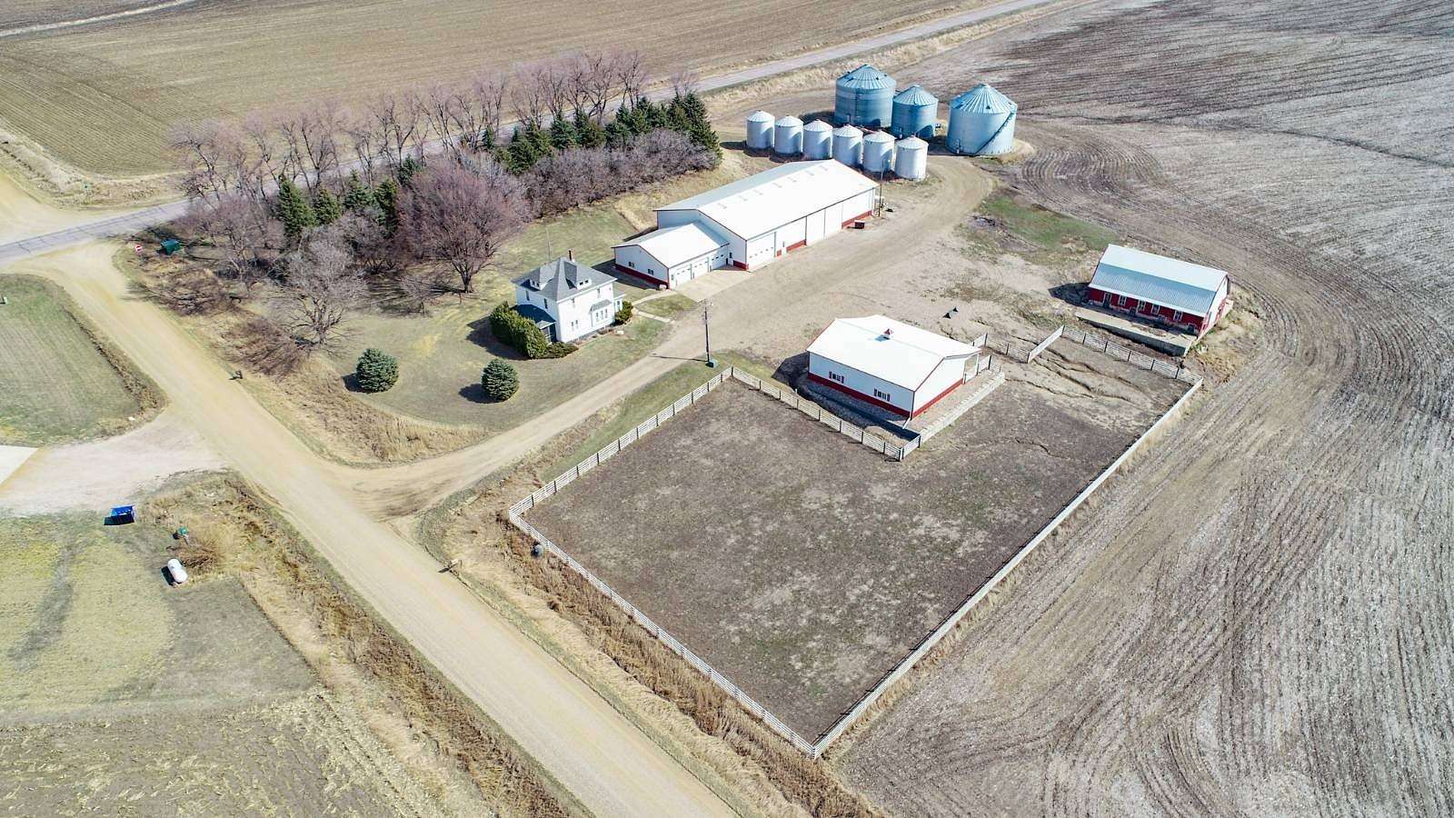 5.68 Acres of Residential Land with Home for Sale in Alvord, Iowa