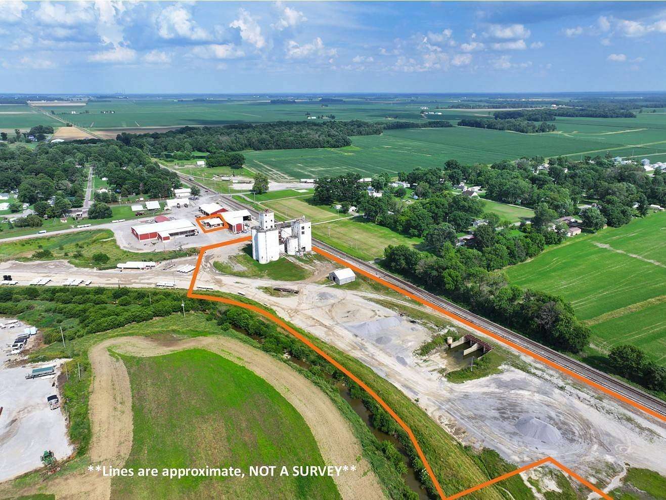 7.5 Acres of Commercial Land for Sale in Browns, Illinois