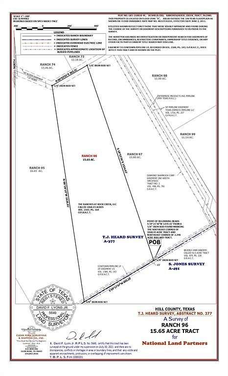 15.7 Acres of Land for Sale in Blum, Texas