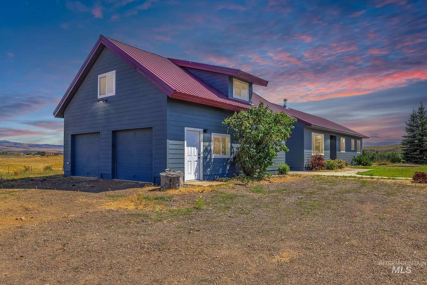 12.9 Acres of Land with Home for Sale in Indian Valley, Idaho