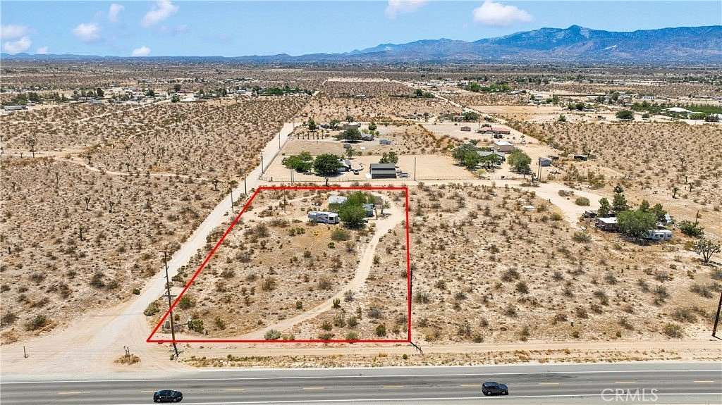 2 Acres of Residential Land with Home for Sale in Phelan, California