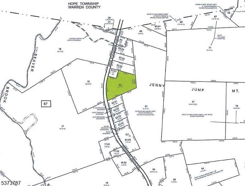 8.15 Acres of Residential Land for Sale in White Township, New Jersey