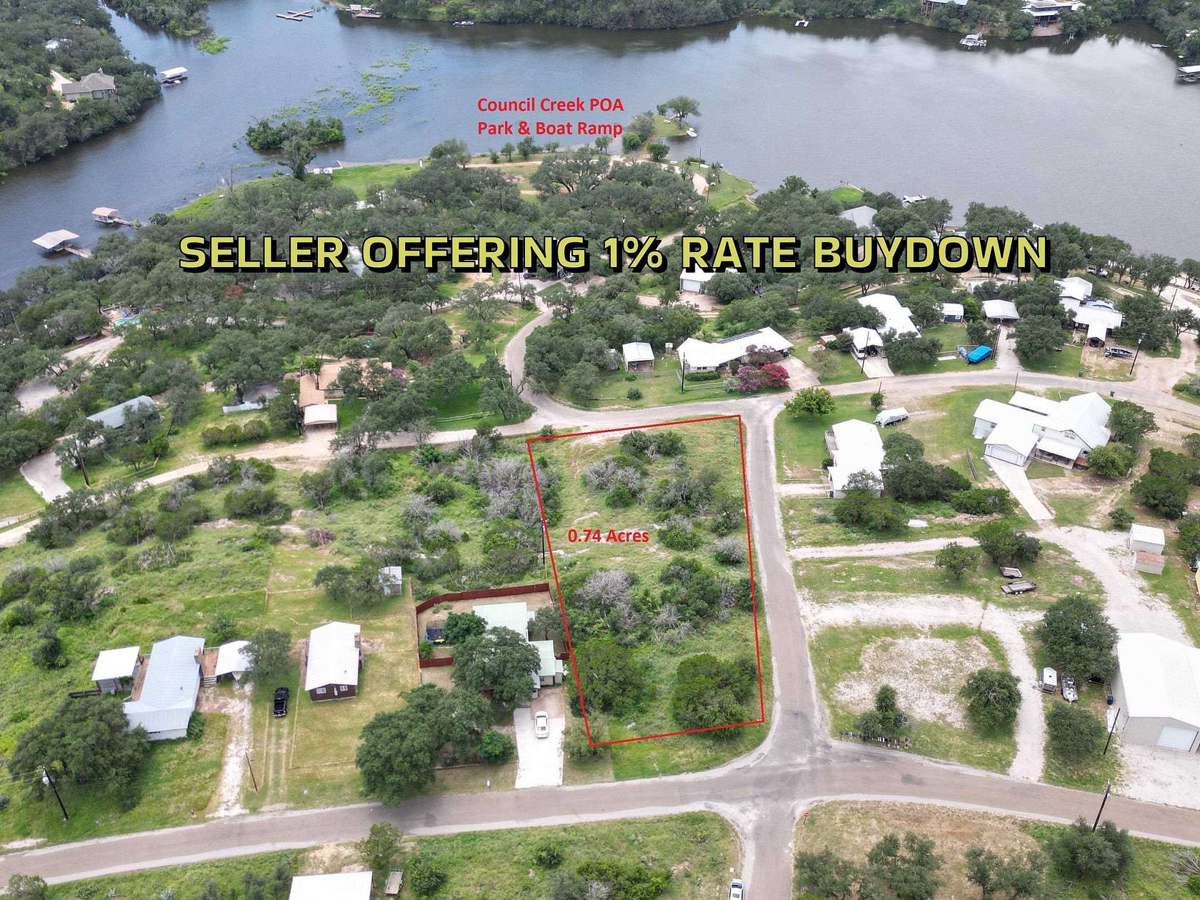 0.74 Acres of Residential Land for Sale in Burnet, Texas