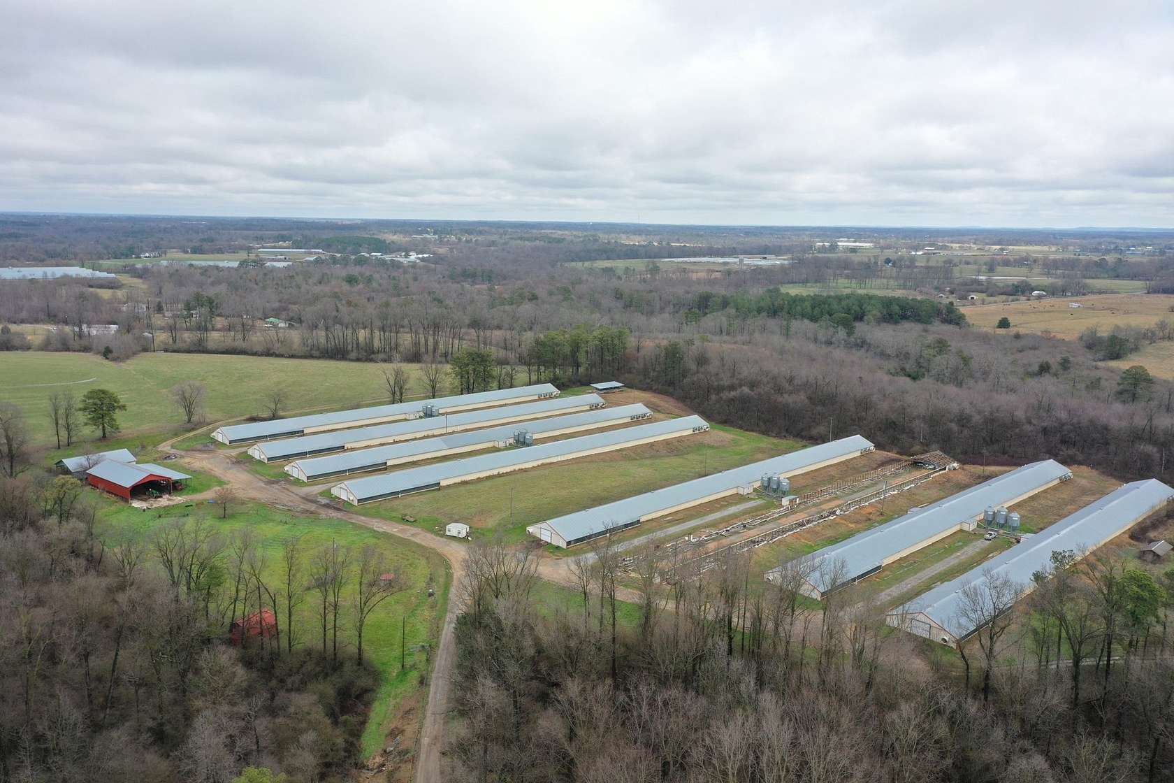 44 Acres of Agricultural Land with Home for Sale in Crossville, Alabama