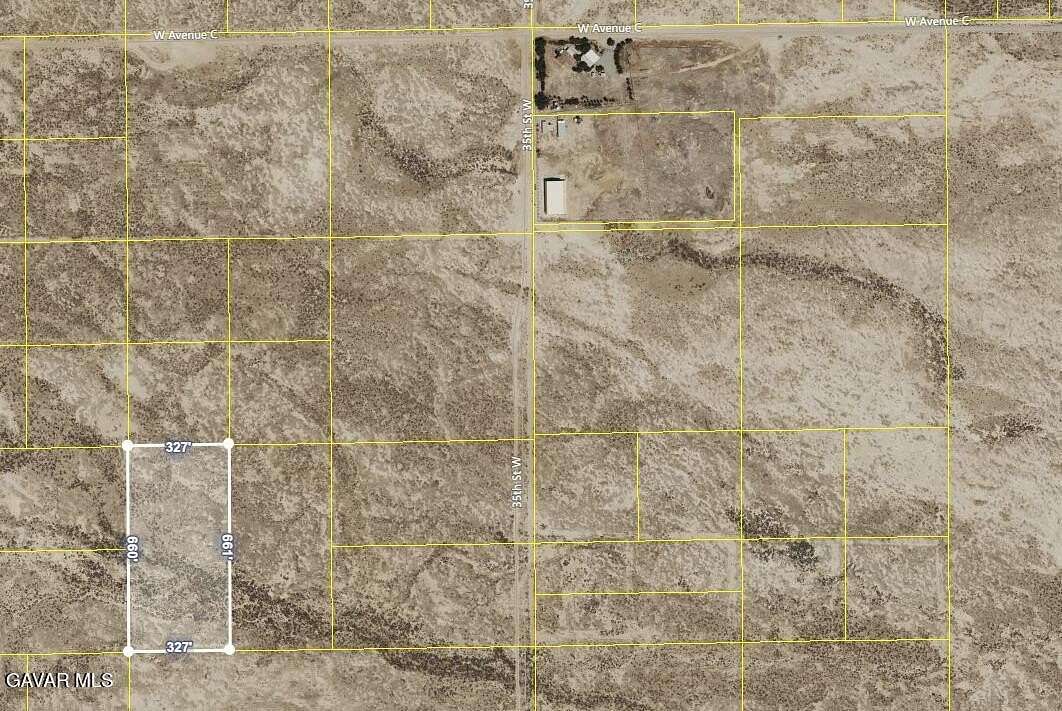 5 Acres of Residential Land for Sale in Lancaster, California