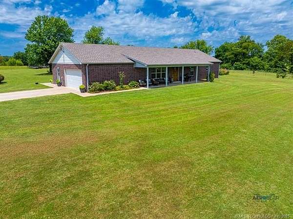 14.2 Acres of Recreational Land with Home for Sale in Broken Arrow, Oklahoma