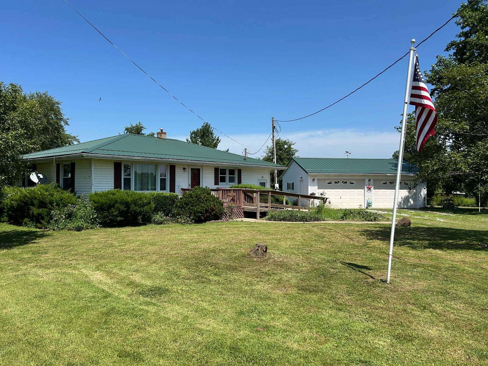 5 Acres of Land with Home for Sale in Omega Township, Illinois