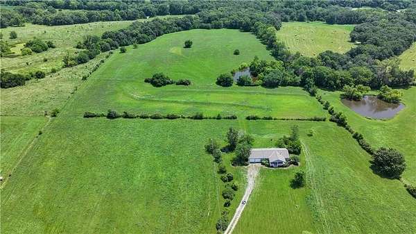 30 Acres of Land with Home for Sale in Lathrop, Missouri