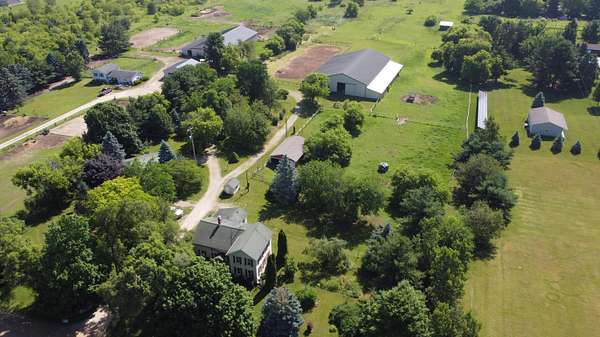 10 Acres of Land with Home for Sale in Manchester, Michigan