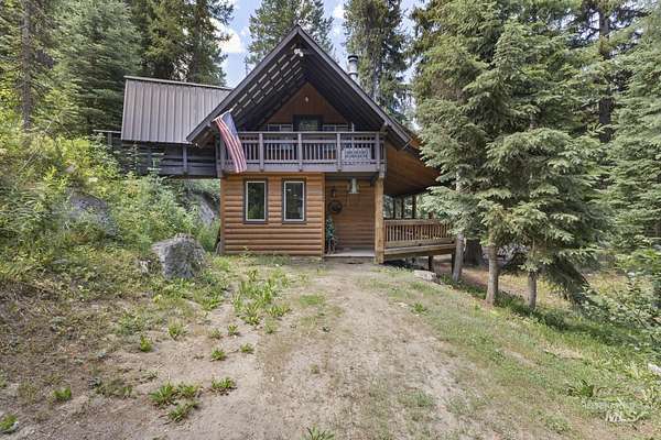 16.2 Acres of Recreational Land with Home for Sale in Cascade, Idaho