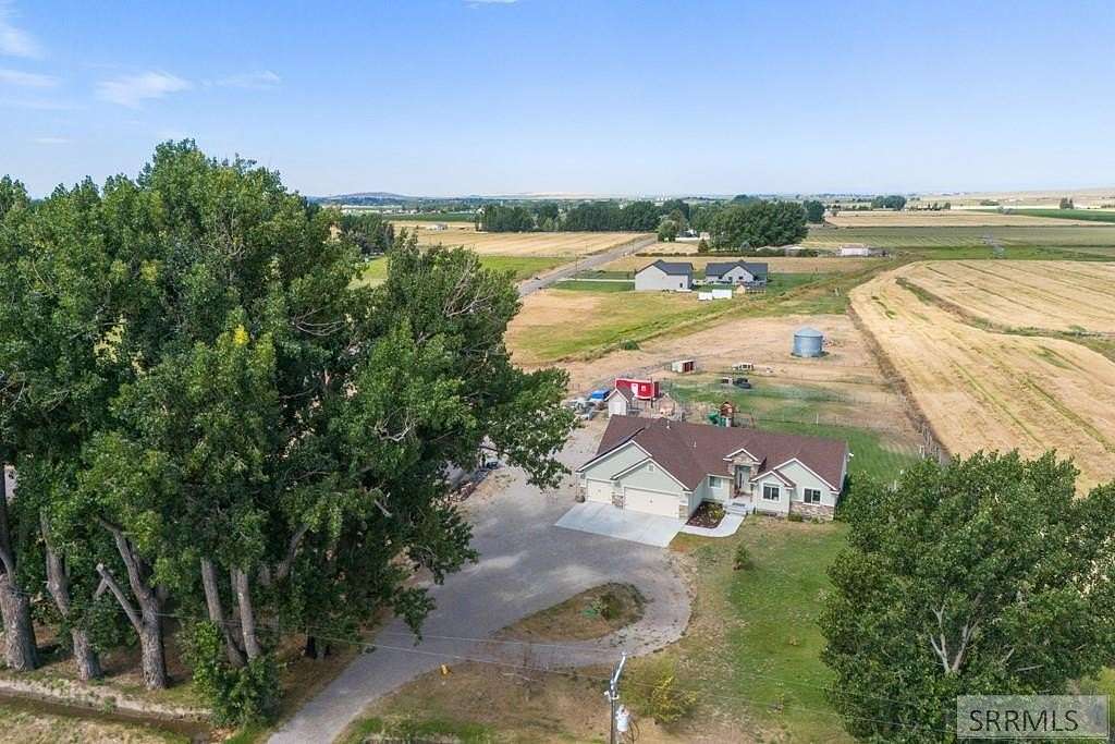 5 Acres of Residential Land with Home for Sale in Rigby, Idaho