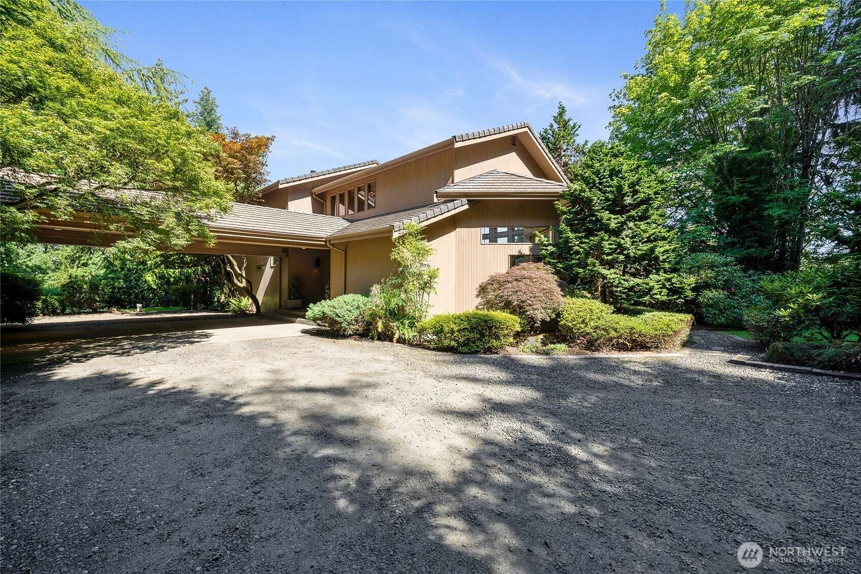 5 Acres of Residential Land with Home for Sale in Olalla, Washington