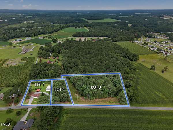 3.14 Acres of Residential Land with Home for Sale in Selma, North Carolina