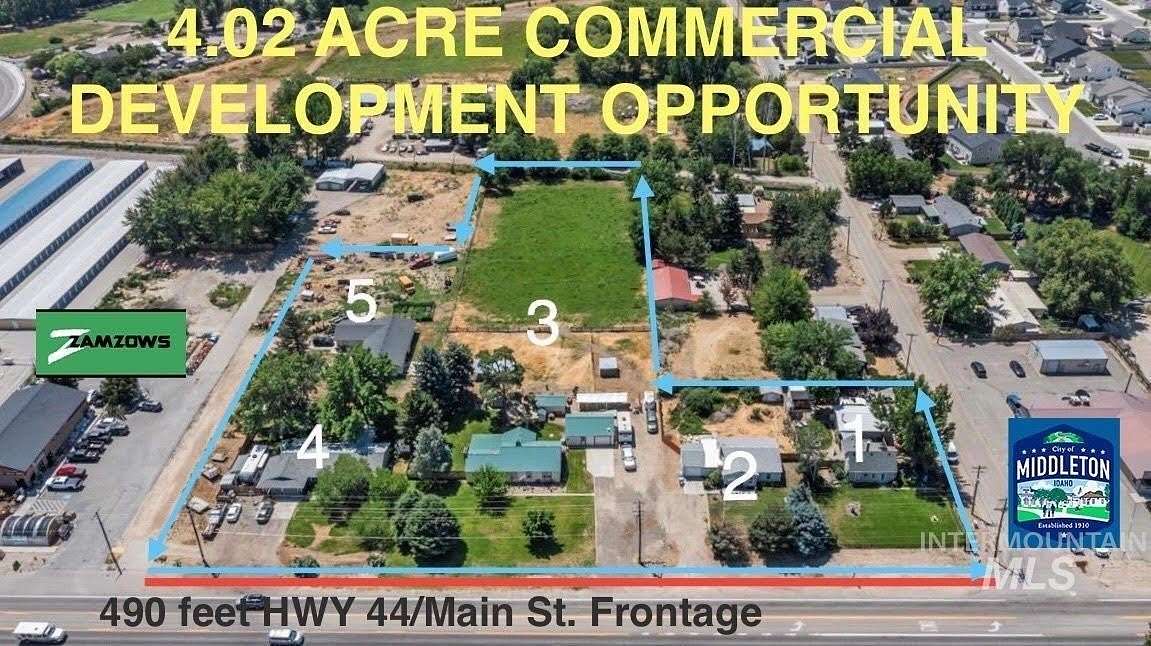 2.1 Acres of Mixed-Use Land for Sale in Middleton, Idaho