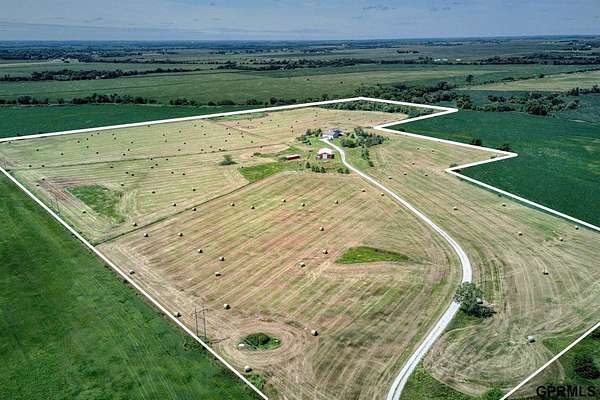 60 Acres of Agricultural Land with Home for Sale in Ashland, Nebraska