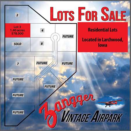 1.4 Acres of Residential Land for Sale in Larchwood, Iowa