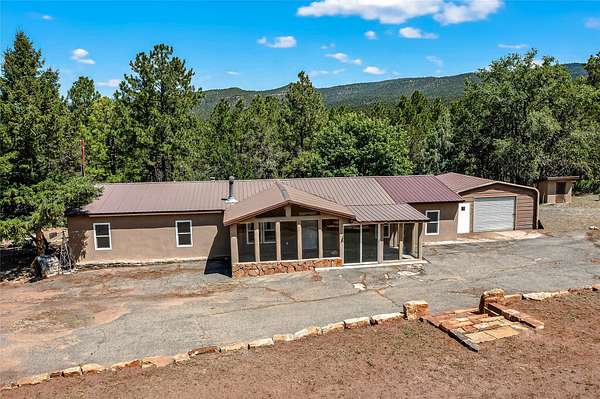 2 Acres of Residential Land with Home for Sale in Pecos, New Mexico