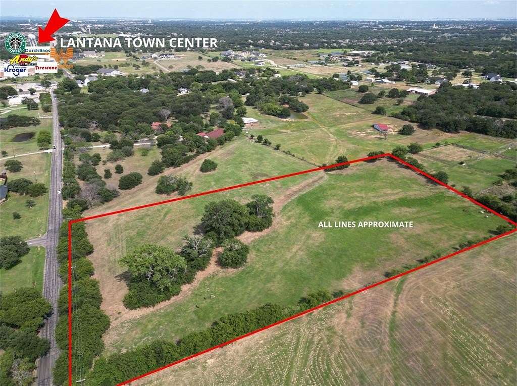 7.37 Acres of Land for Sale in Bartonville, Texas