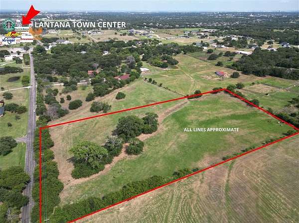 7.37 Acres of Land for Sale in Bartonville, Texas