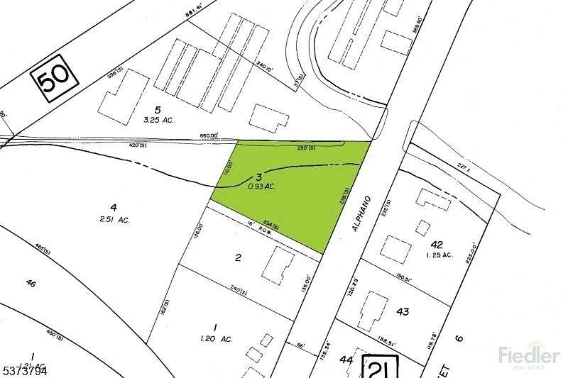 0.93 Acres of Commercial Land for Sale in Independence Township, New Jersey