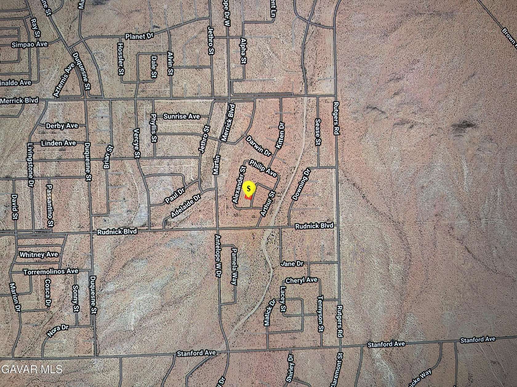 0.25 Acres of Residential Land for Sale in California City, California