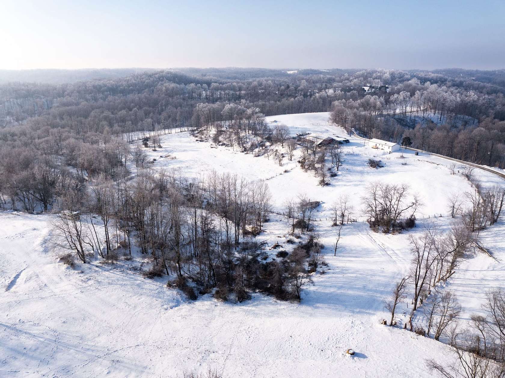 34 Acres of Land with Home for Sale in Blue Rock, Ohio