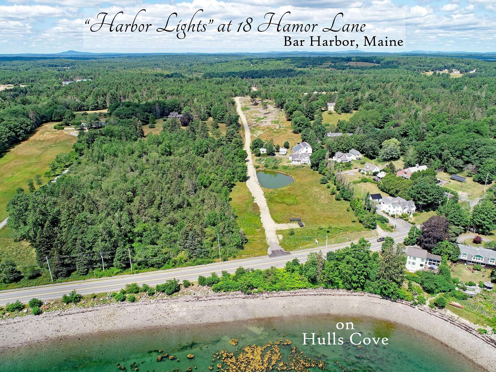 85 Acres of Recreational Land with Home for Sale in Bar Harbor, Maine