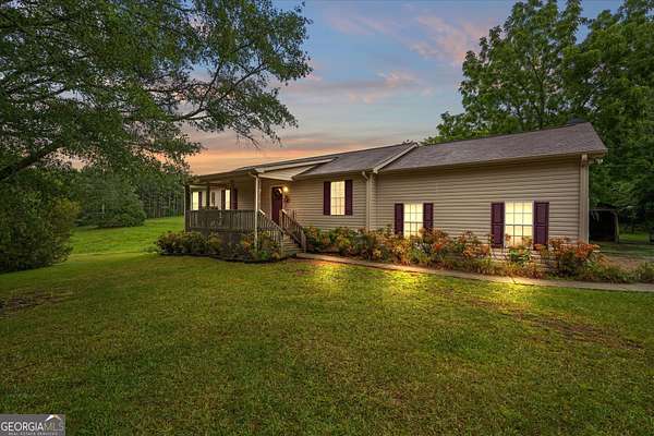 11 Acres of Land with Home for Sale in Franklin, Georgia