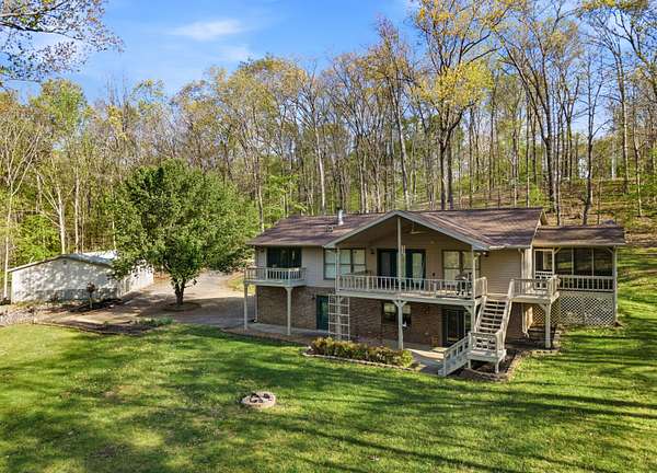 1.66 Acres of Land with Home for Sale in Eddyville, Kentucky