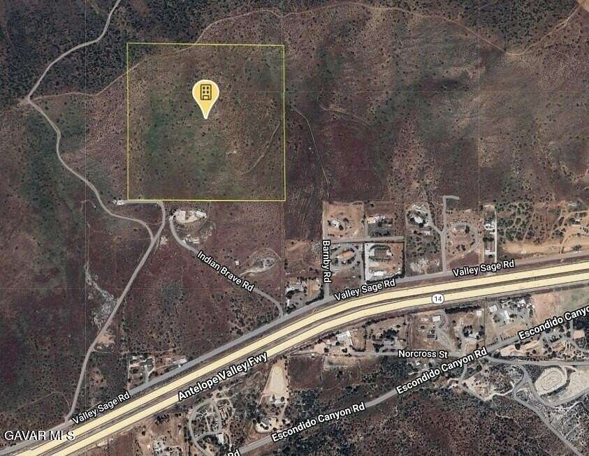 40 Acres of Commercial Land for Sale in Agua Dulce, California