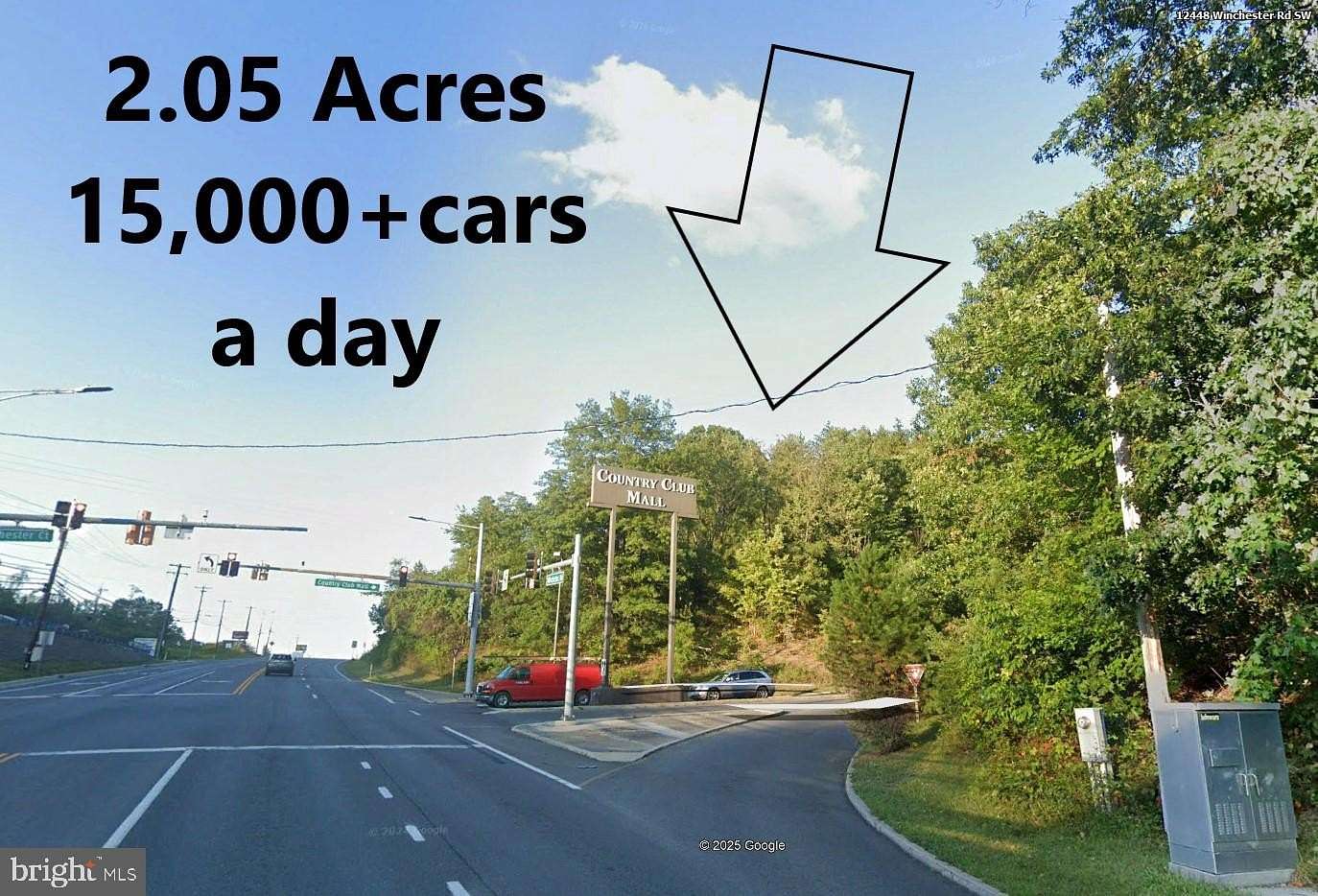 2 Acres of Commercial Land for Sale in La Vale, Maryland