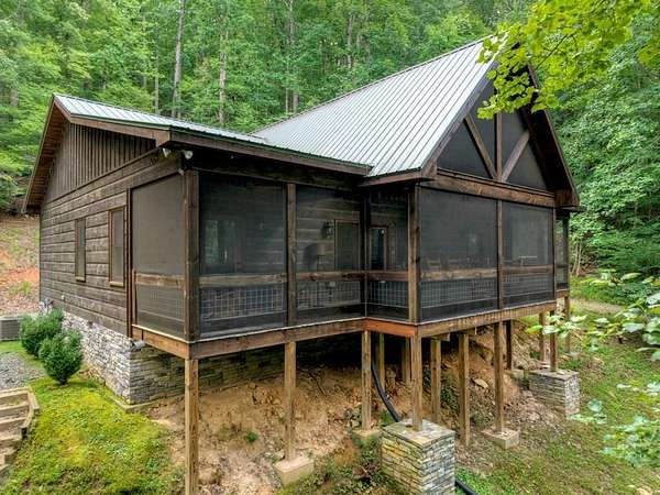 3.15 Acres of Residential Land with Home for Sale in Morganton, Georgia