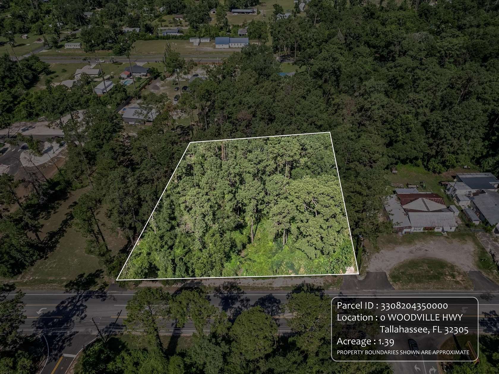 1.39 Acres of Commercial Land for Sale in Tallahassee, Florida