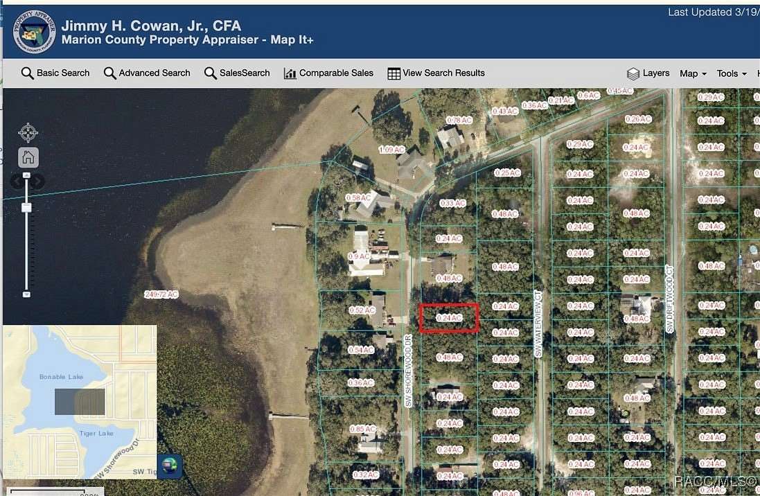 0.24 Acres of Residential Land for Sale in Dunnellon, Florida