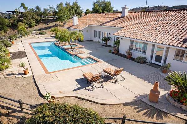 9.53 Acres of Residential Land with Home for Sale in Valley Center, California