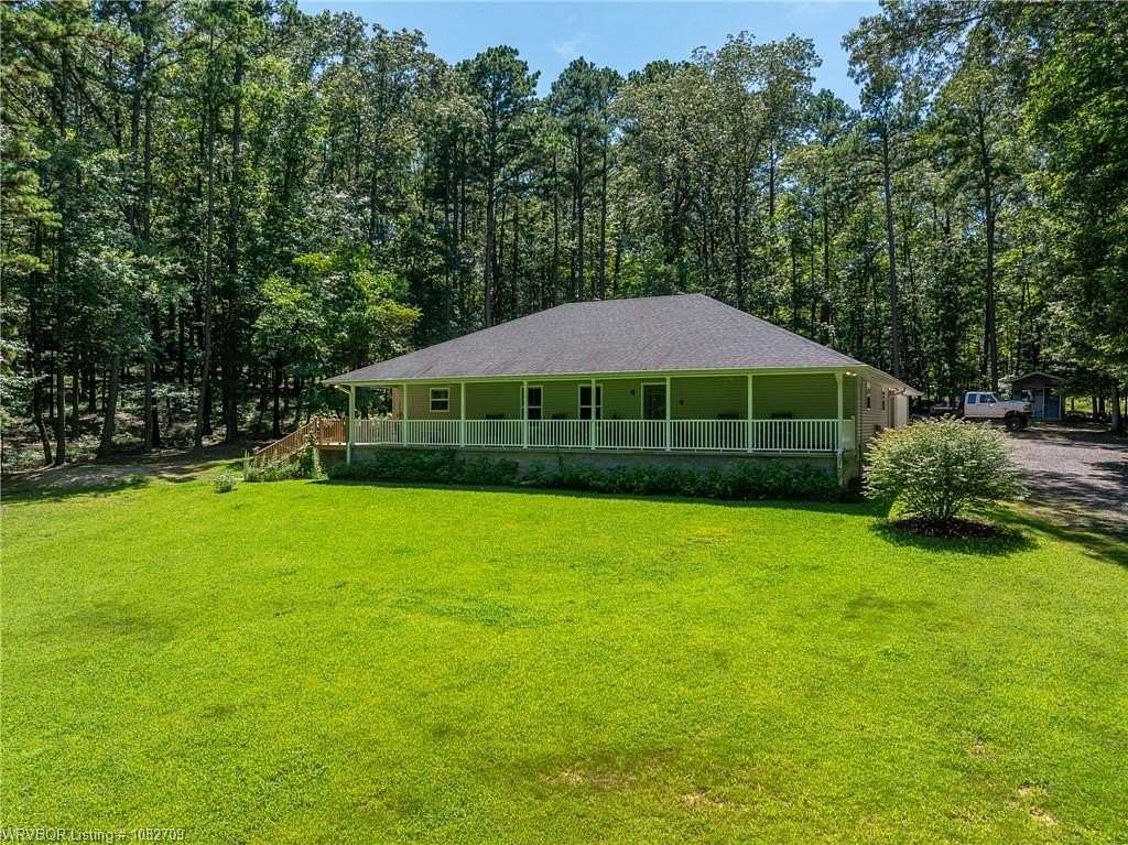 5 Acres of Residential Land with Home for Sale in Clarksville, Arkansas